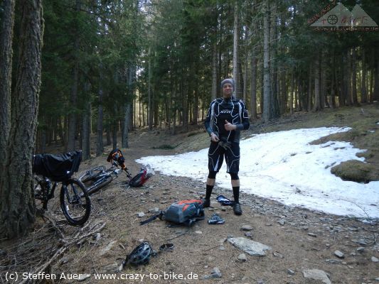 Trailbiken Vinschgau: At the borderline, an der Grenze des Machbaren oder einfach Holy Hansen